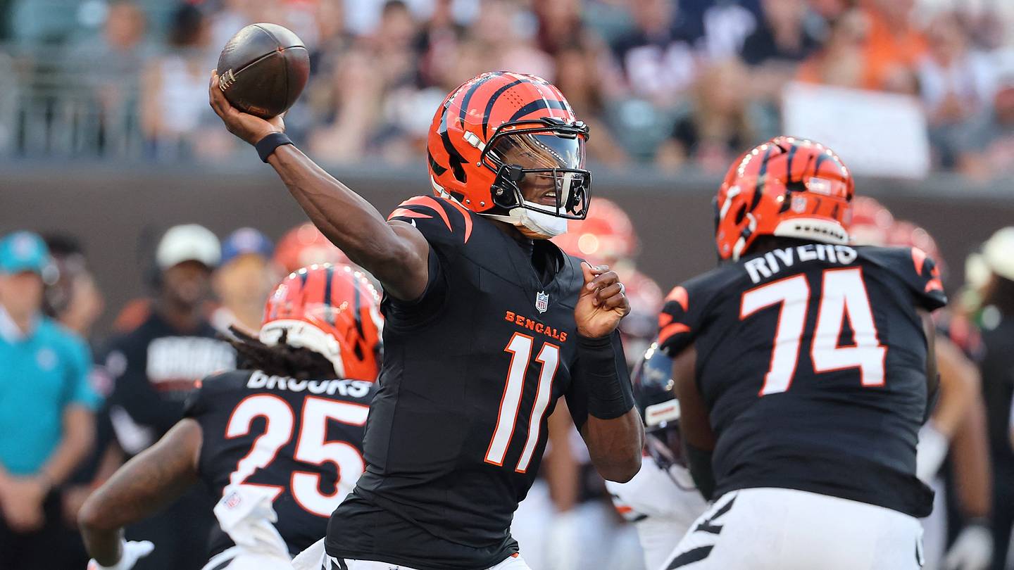 Old Meets Young as 40-Year-Old QB Josh Johnson Connects with Youngsters Dohnte Meyers, Colbie Young in Bengals Win
