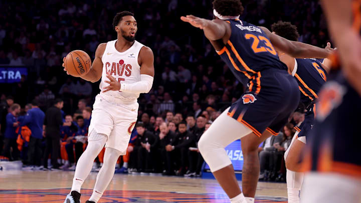 The Cavs are favored against the Knicks on Wednesday.
