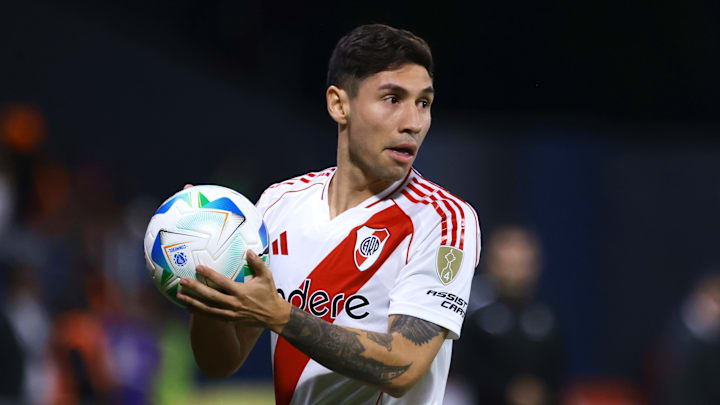 Montiel, défenseur argentin de River Plate.