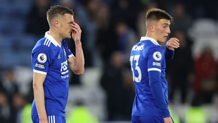 O Leicester ocupa a penúltima colocação do campeonato