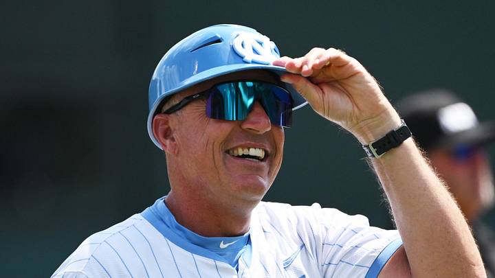 Jun 7, 2026; Chapel Hill, NC, USA; North Carolina Tar Heels head coach Scott Forbes at Boshamer Stadium. Jun 7, 2026; Chapel Hill, NC, USA; North Carolina Tar Heels head coach Scott Forbes at Boshamer Stadium.