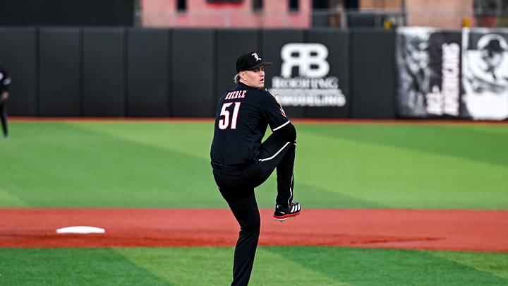 Louisville baseball left-handed pitcher Ethan Eberle Louisville baseball left-handed pitcher Ethan Eberle