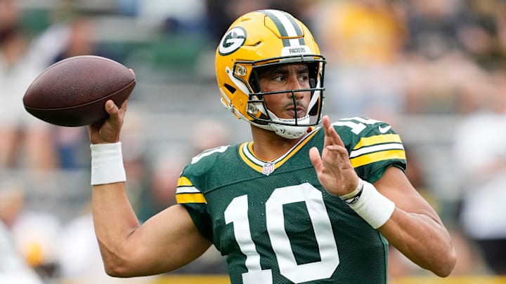 Green Bay Packers quarterback Jordan Love
