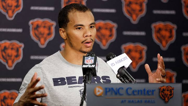 Chicago Bears wide receiver Kalif Raymond Chicago Bears wide receiver Kalif Raymond