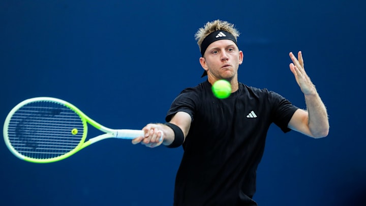 Alejandro Davidovich Fokina is one of three players that could finish 2025 with their first career title. Alejandro Davidovich Fokina is one of three players that could finish 2025 with their first career title.