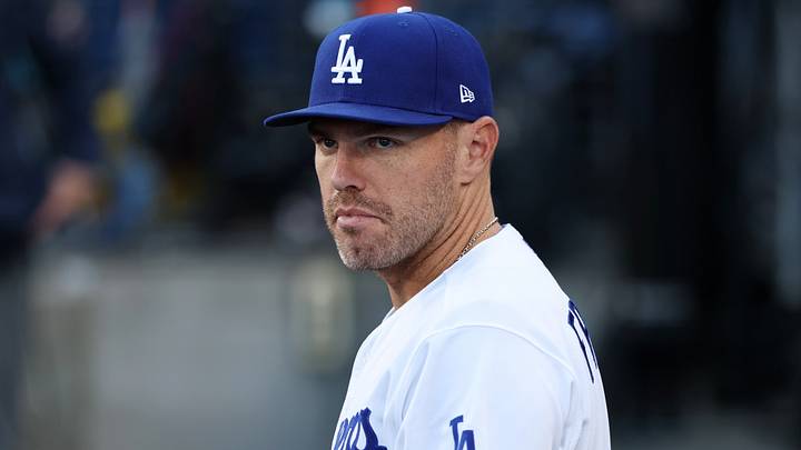 Los Angeles Dodgers first baseman Freddie Freeman Los Angeles Dodgers first baseman Freddie Freeman