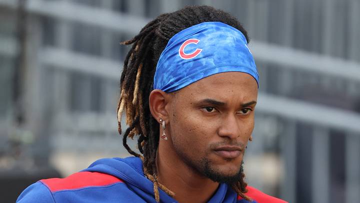 Sep 16, 2025; Pittsburgh, Pennsylvania, USA; Chicago Cubs outfielder Kevin Alcántara (13) looks on during batting practice before the game against the Pittsburgh Pirates at PNC Park. Mandatory Credit: Charles LeClaire-Imagn Images Sep 16, 2025; Pittsburgh, Pennsylvania, USA; Chicago Cubs outfielder Kevin Alcántara (13) looks on during batting practice before the game against the Pittsburgh Pirates at PNC Park. Mandatory Credit: Charles LeClaire-Imagn Images