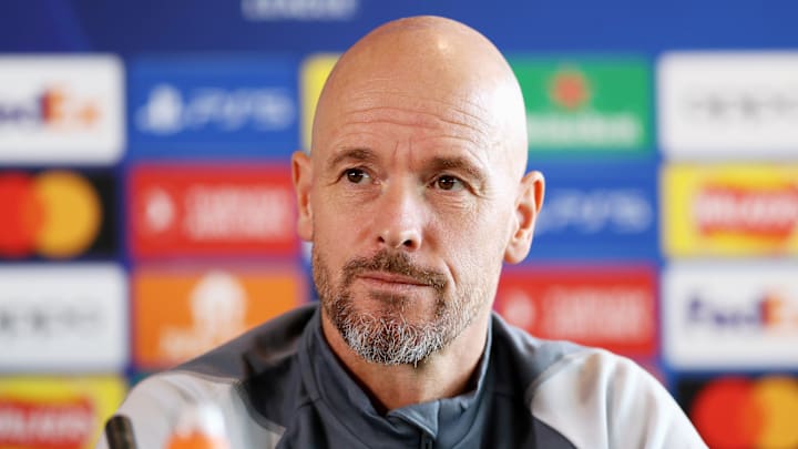 Manchester United Training Session And Press Conference - UEFA Champions League 2023/24