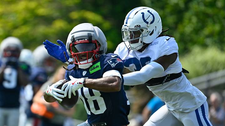 The Colts are favored against the Patriots in Week 1 of the preseason.