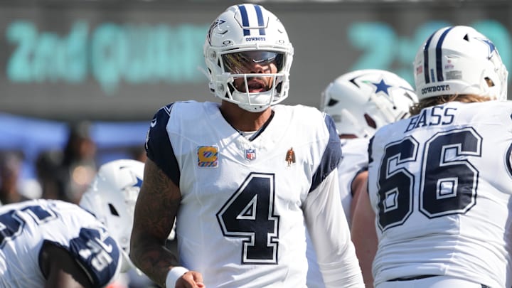 Dak Prescott had an inspiring message to the Cowboys' backup offensive linemen before their win over the Jets.
