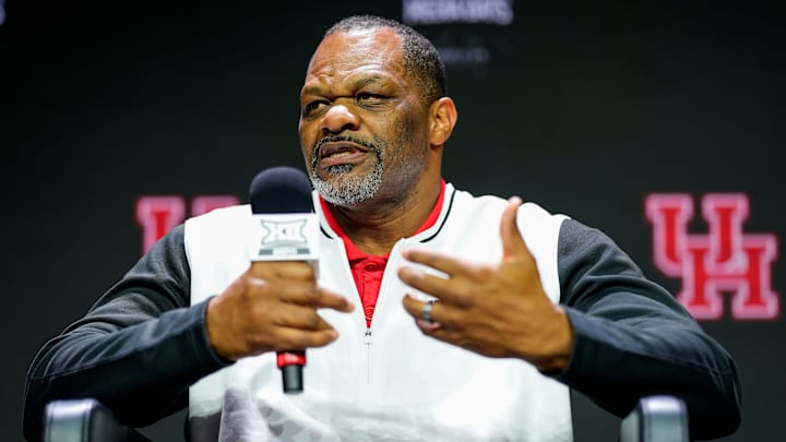 Houston women's basketball coach Ronald Hughey Houston women's basketball coach Ronald Hughey