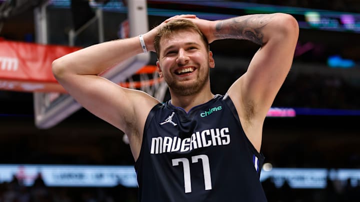 Doncic anotó 27 puntos en la primera mitad