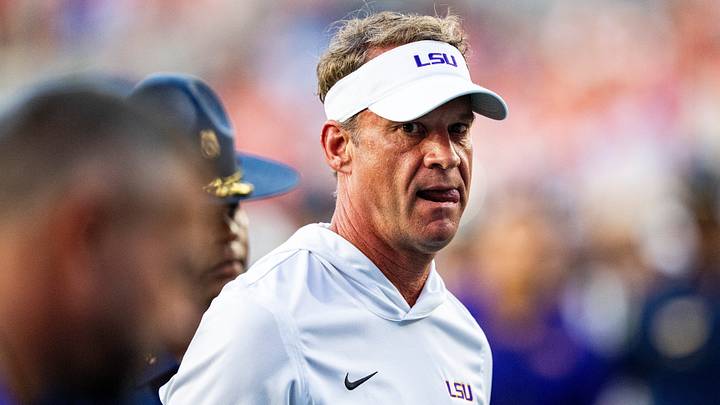 LSU head coach Lane Kiffin walks off the field before a college football game between Ole Miss and LSU at Vaught Hemingway Stadium in Oxford, Miss., on Saturday, Sept. 19, 2026. Ole Miss defeated LSU 32-24. LSU head coach Lane Kiffin walks off the field before a college football game between Ole Miss and LSU at Vaught Hemingway Stadium in Oxford, Miss., on Saturday, Sept. 19, 2026. Ole Miss defeated LSU 32-24.