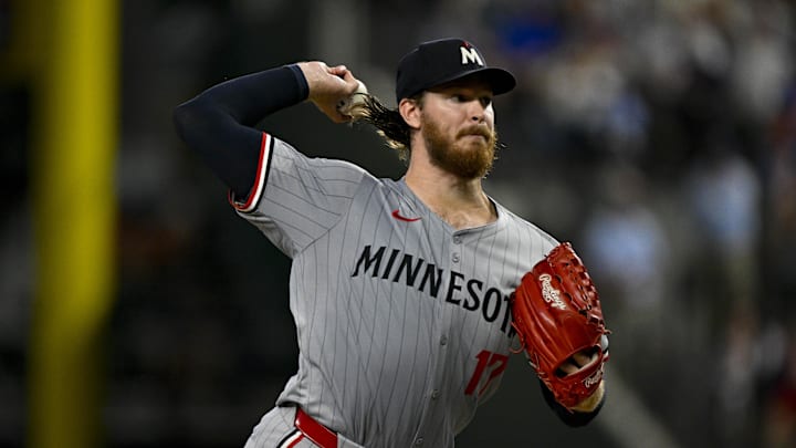 Minnesota Twins starting pitcher Bailey Ober.