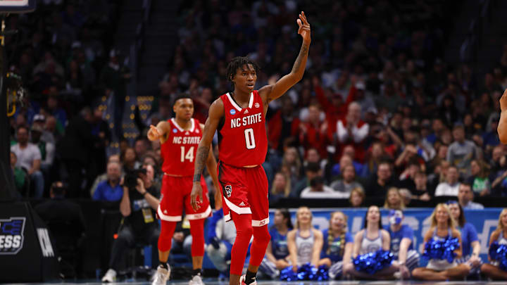 NC State basketball guard Terquavion Smith NC State basketball guard Terquavion Smith