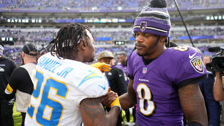 Los Angeles Chargers v Baltimore Ravens