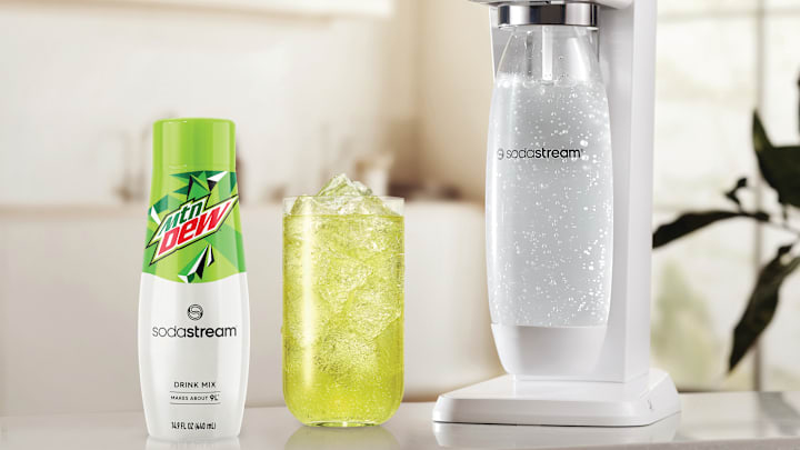 SodaStream adds MTN DEW to its flavor line-up