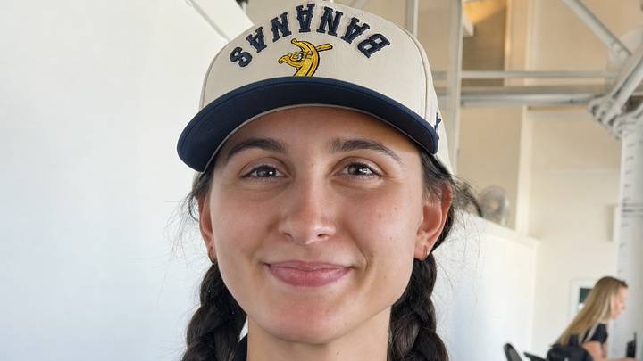 Natalie Daigle,  intern with the Savannah Bananas and Banana Ball.
