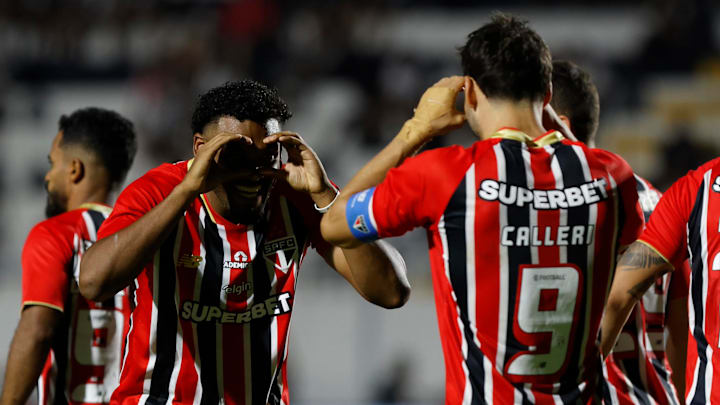 Calleri soma seis gols em 10 jogos neste ano