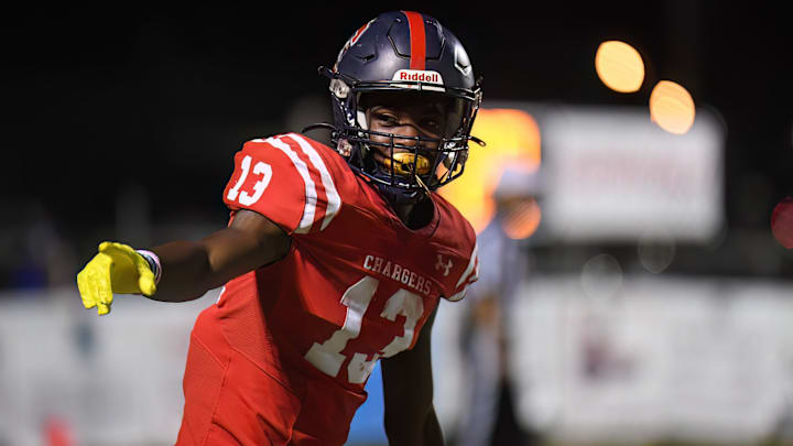 Choctaw County (Mississippi) High School receiver Caleb Cunningham is committed to play college football at Alabama. Choctaw County (Mississippi) High School receiver Caleb Cunningham is committed to play college football at Alabama.