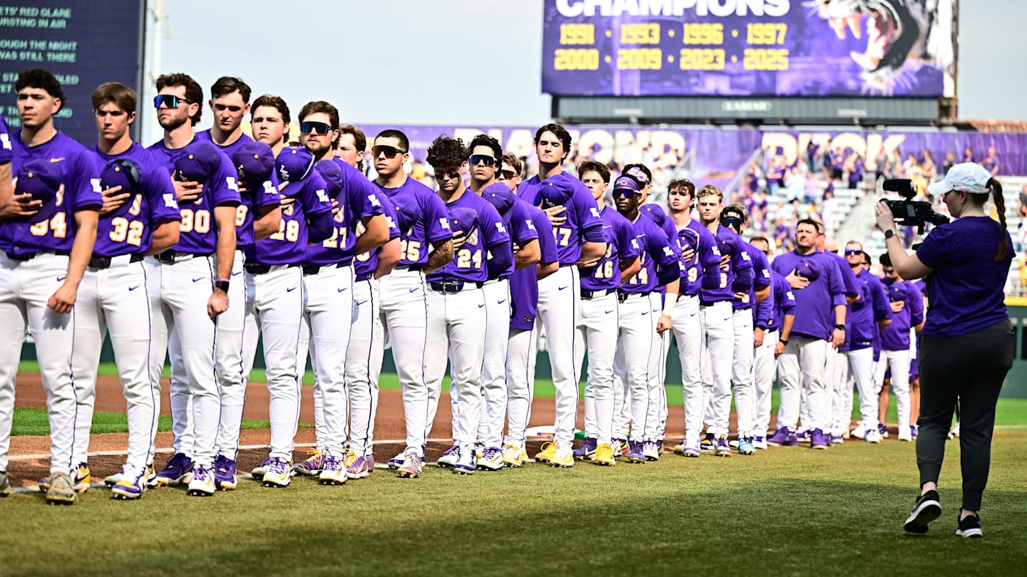 Schedule Update: LSU Baseball vs. Kentucky Wildcats Start Time in Friday's Game 1