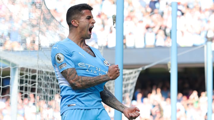 Joao Cancelo has a new Man City shirt for 2022/23
