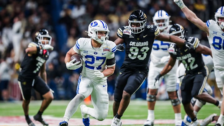 BYU running back LJ Martin in Alamo Bowl win over Colorado