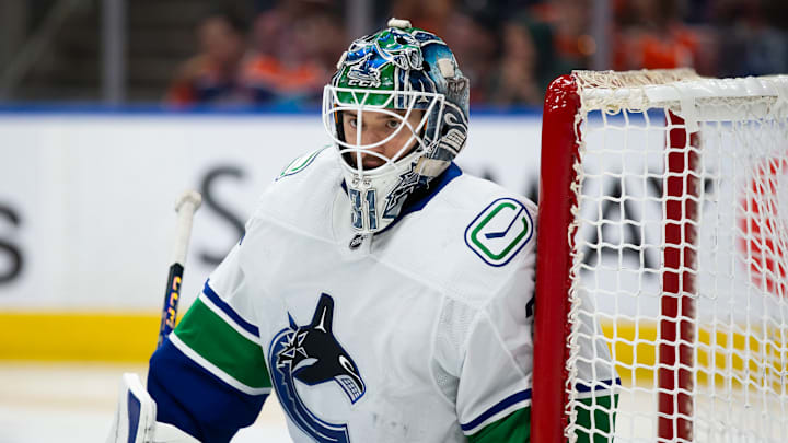 Vancouver Canucks v Edmonton Oilers - Game Three