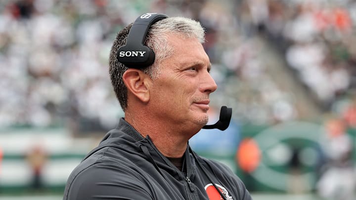 Cleveland Browns defensive coordinator Jim Schwartz