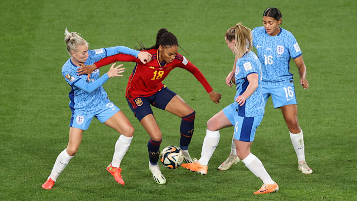 Schwer zu stoppen: Salma Paralluelo Schwer zu stoppen: Salma Paralluelo