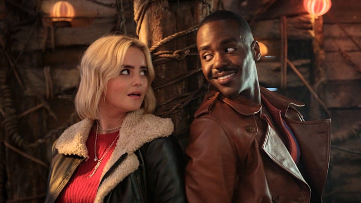 The Doctor (Ncuti Gatwa) and Ruby Sunday (Millie Gibson) in Doctor Who.