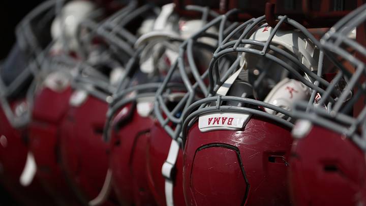 Alabama Crimson Tide football helmets Alabama Crimson Tide football helmets