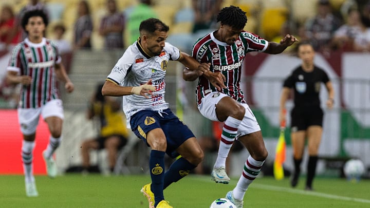 Keno marcou o gol da vitória do Fluminense no Maracanã