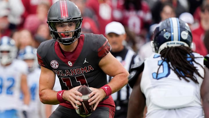 Oklahoma quarterback Jackson Arnold 
