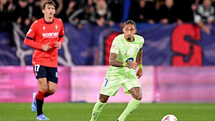 Raphinha soma 27 gols e 20 assistências na temporada 2024/25