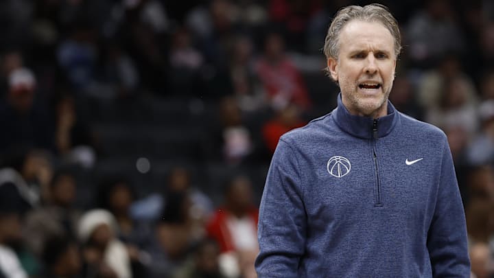 Washington Wizards head coach Brian Keefe