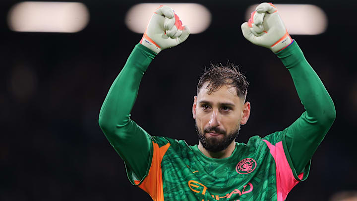 Donnarumma chegou ao City neste ano Donnarumma chegou ao City neste ano