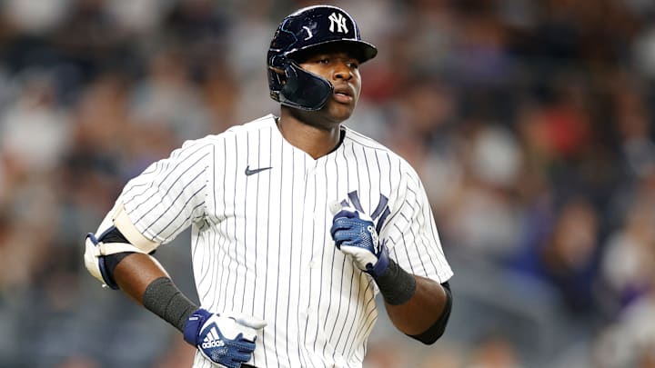 Estevan Florial ha jugado poco tiempo con el equipo grande de Yankees en cada una de las últimas tres temporadas