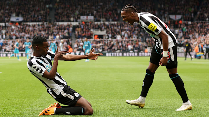 O Newcastle aplicou uma goleada no Tottenham