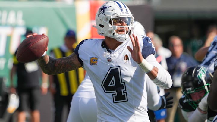 Dallas Cowboys quarterback Dak Prescott.