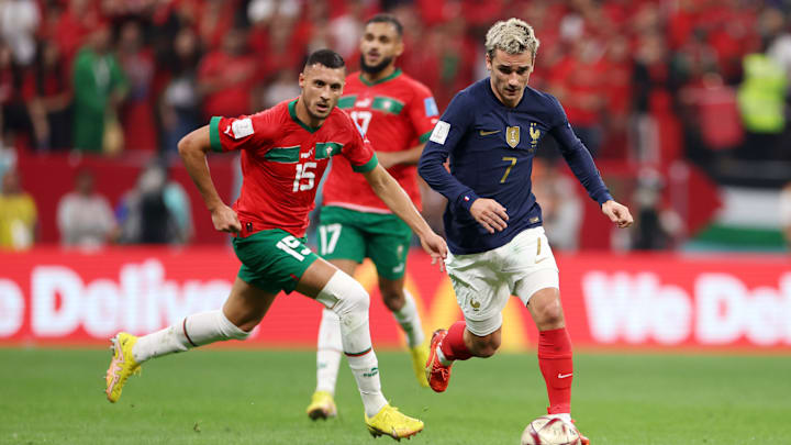 Antoine Griezmann foi, novamente, o cérebro do meio-campo francês