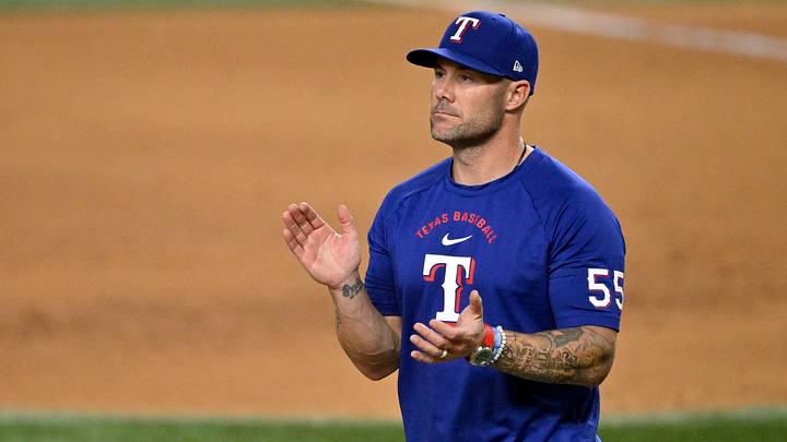 Texas Rangers manager Skip Schumaker.