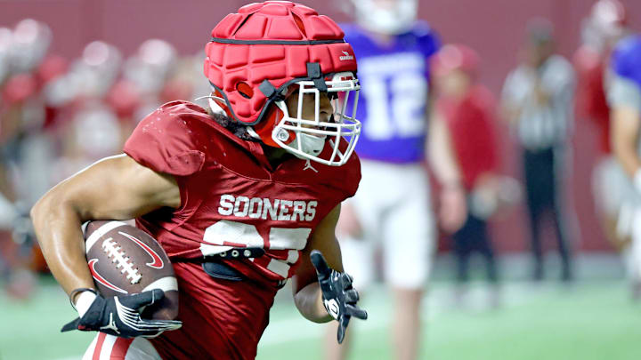 Former Oklahoma running back Gavin Sawchuk Former Oklahoma running back Gavin Sawchuk