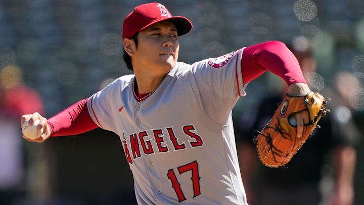 Los Angeles Angels v Oakland Athletics