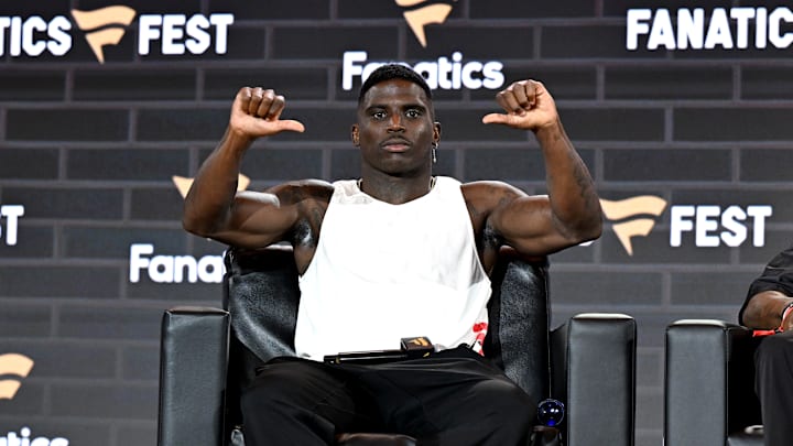 Tyreek Hill at the Fanatics Fest NYC 2025 Tyreek Hill at the Fanatics Fest NYC 2025