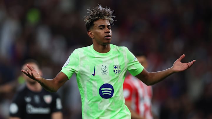 Lamine Yamal foi decisivo para garantir Barcelona na decisão da Supercopa