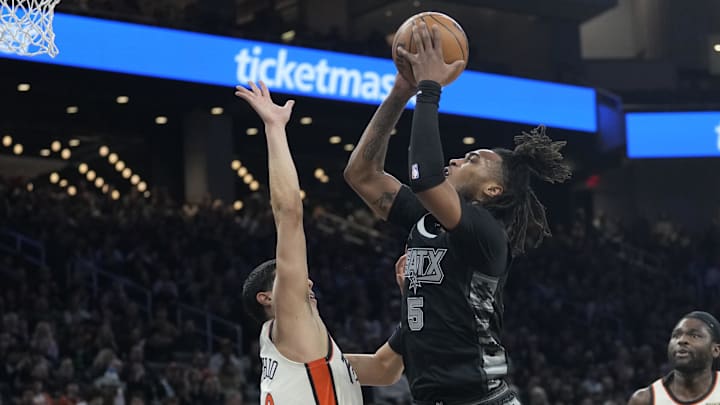 San Antonio Spurs guard Stephon Castle could be an interesting prop pick on Tuesday.