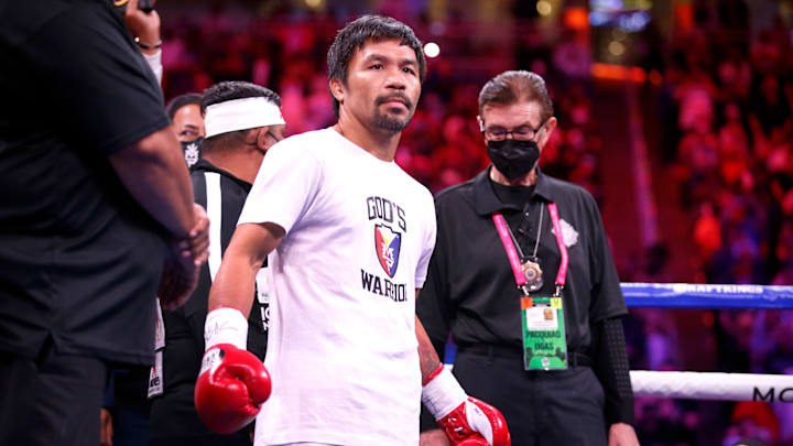 Manny Pacquiao felicitó a "Canelo" Álvarez tras su triunfo ante Plant