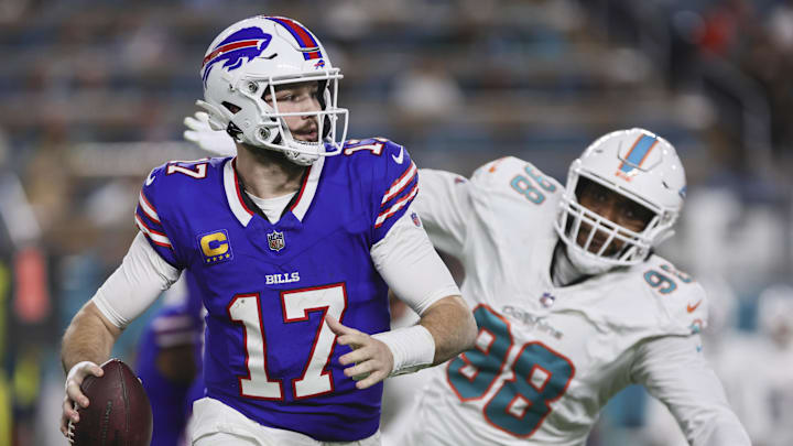 Buffalo Bills quarterback Josh Allen. Buffalo Bills quarterback Josh Allen.