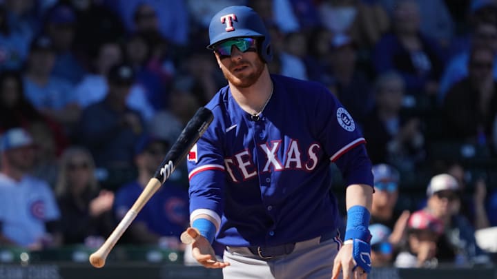 Texas Rangers catcher Danny Jansen .